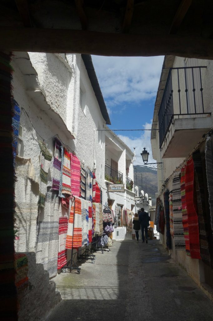 village in alpujurras andalucia spain